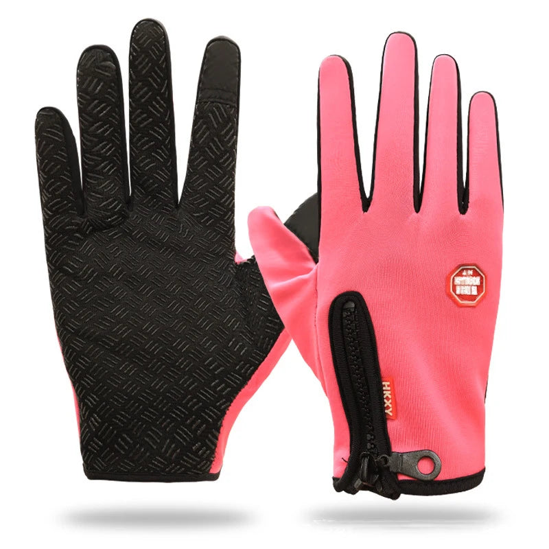 Winter Waterproof Riding & Sports Gloves - Touch Screen Compatible