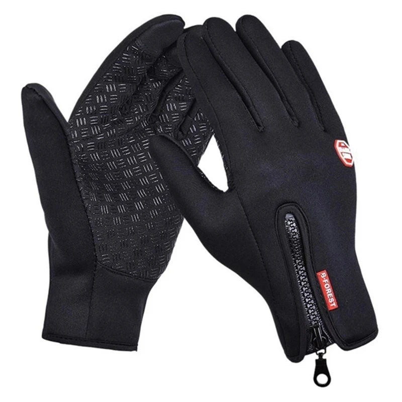 Winter Waterproof Riding & Sports Gloves - Touch Screen Compatible