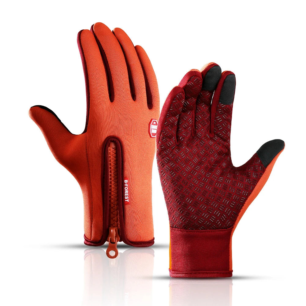 Winter Waterproof Riding & Sports Gloves - Touch Screen Compatible