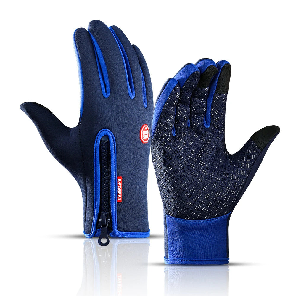 Winter Waterproof Riding & Sports Gloves - Touch Screen Compatible